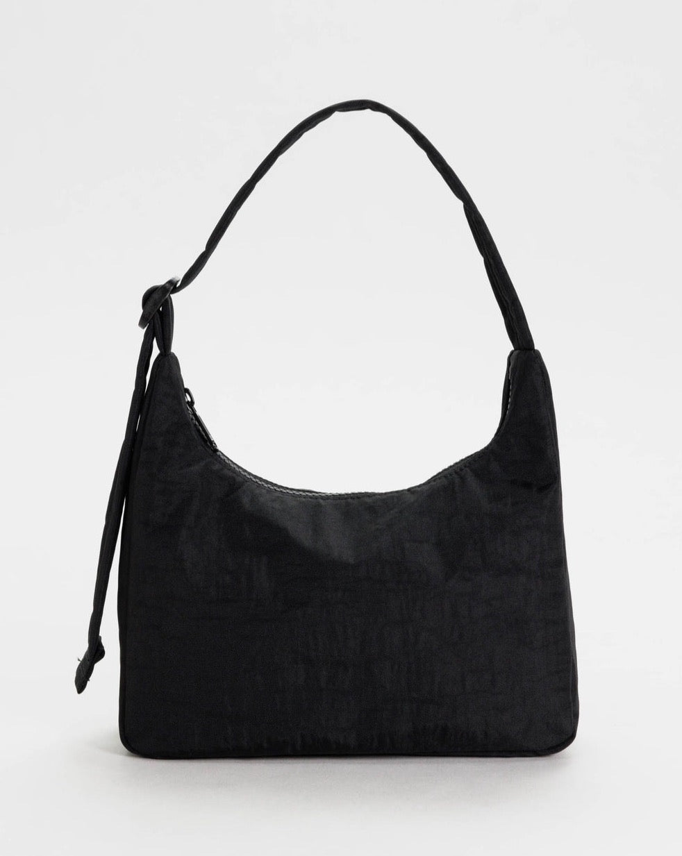 Monogram Nylon Shoulder Bag Mini Black